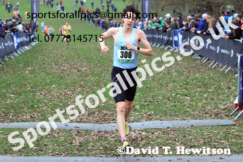 Mens Under-20s 2026 UK CAU Inter Counties Cross Country, Wollaton Park, Nottingham. Photo: David T. Hewitson/Sports for All Pics